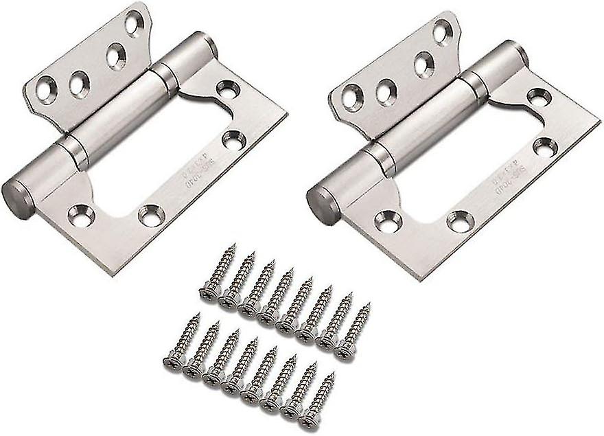 2 x High Quality Weather Resistant Stainless Steel House Door Hinges Smooth & Quiet Movement Ball Re