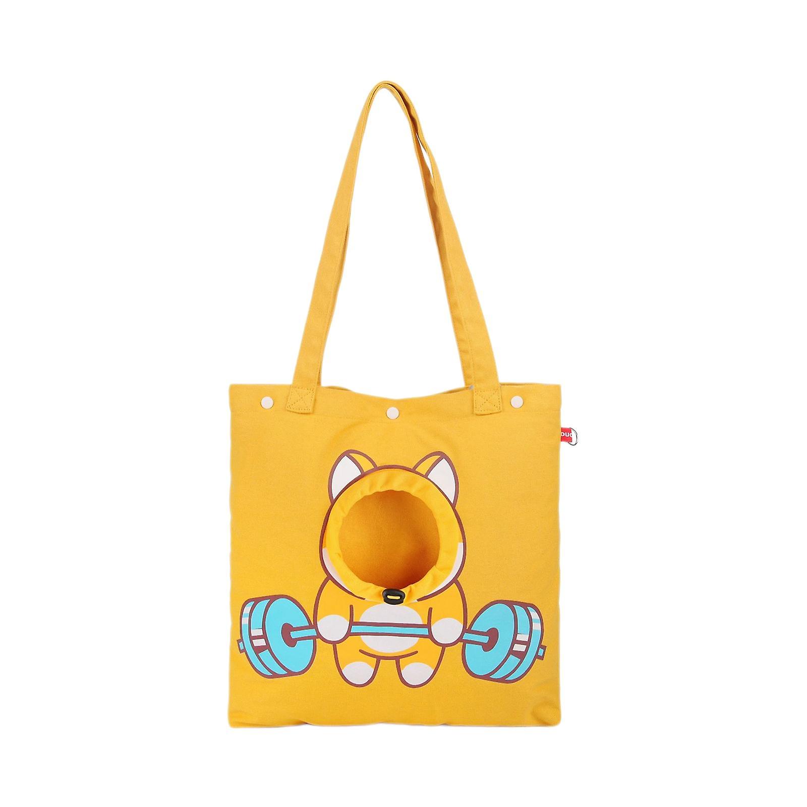 Cat Soft Sided Carriers Cat Outgoing Carrying Bag for Puppy Rabbit Bunny M