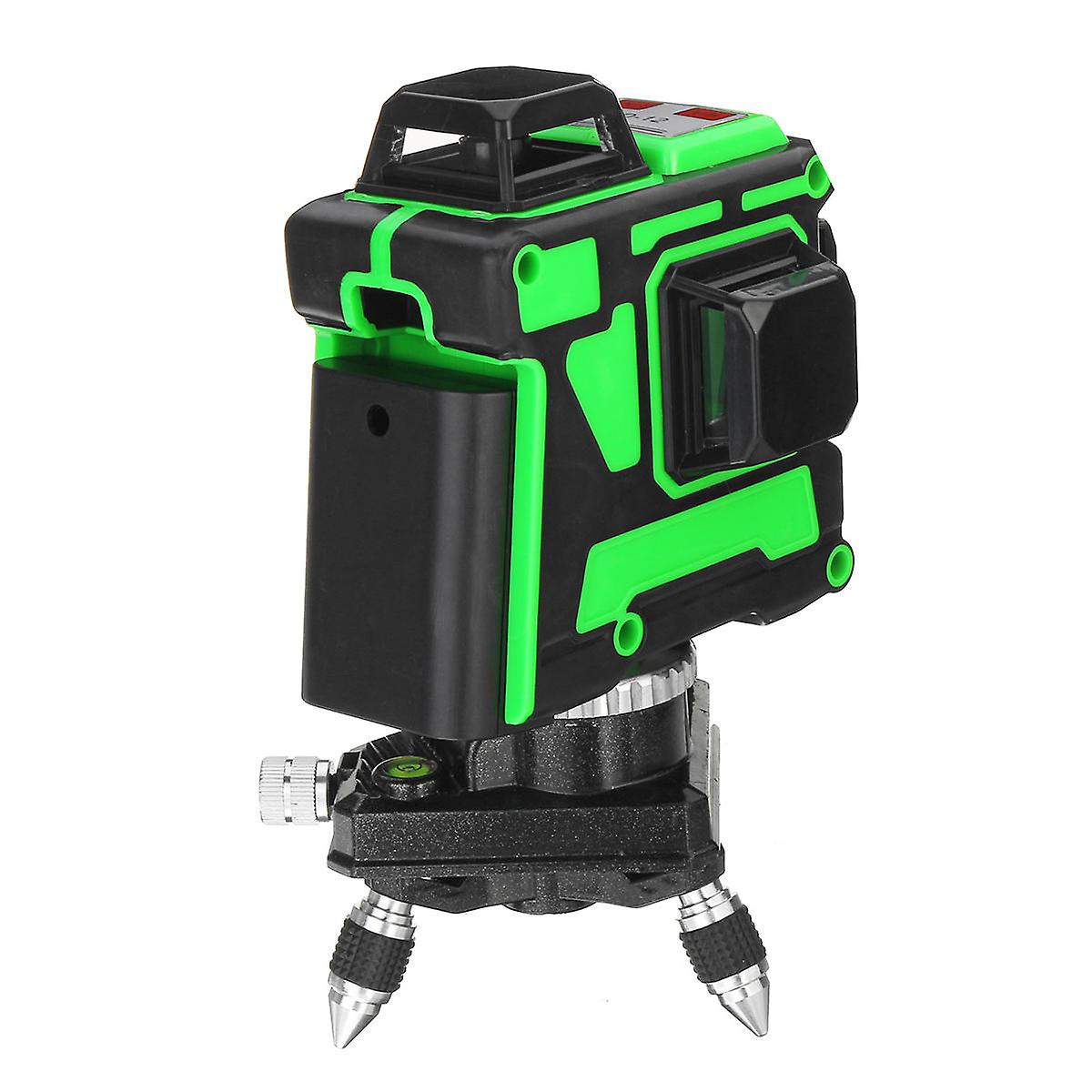 12 Lines Green 3d Laser Level Auto 360 Degree Waterproof Self-leveling Measure