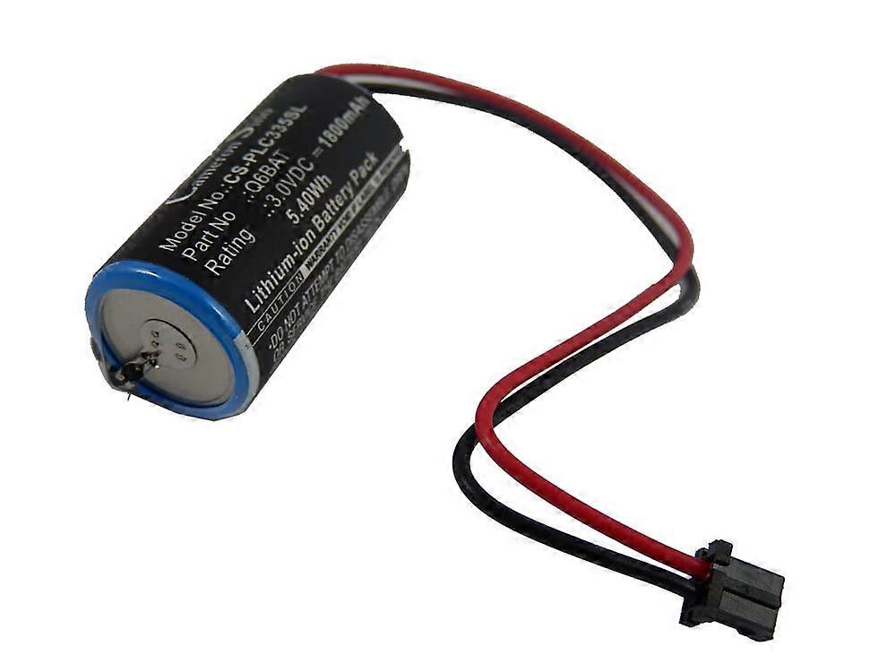 vhbw Batterie kompatibel mit Mitusibishi Q02CPU, Q06HCPU, Q02HCPU, Q12PHCPU, Q12HCPU, Q170HBATC, Q12PRHCPU Steuereinheit (1800 mAh, 3 V, Li-Ion)