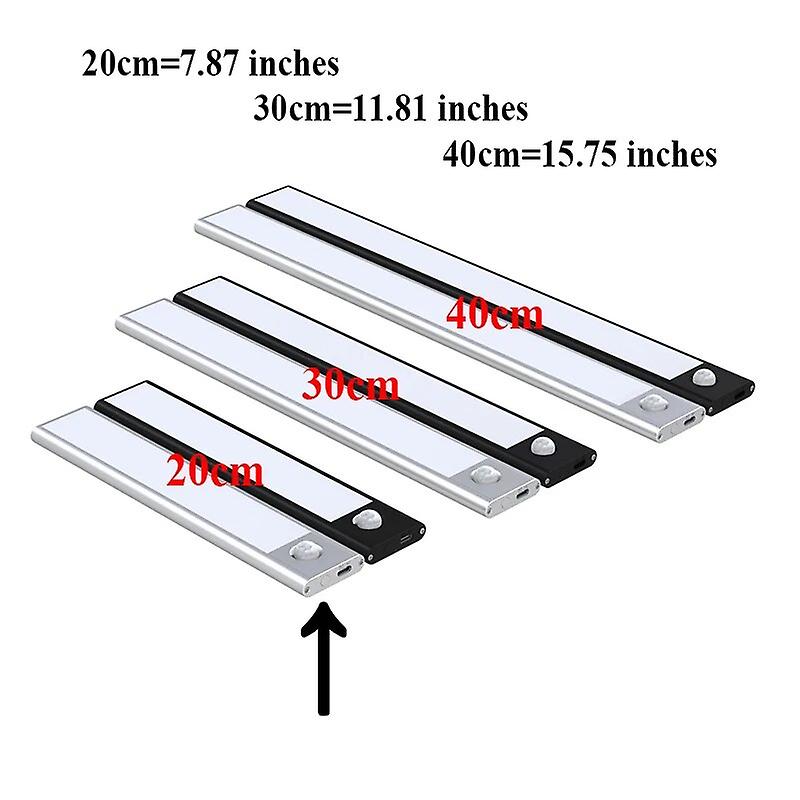 1500ma Led Sensor Night Light Portable Wireless Lighting Rechargeable Lamp Emergency Lighting 3-color Dimming Bedroom Torch