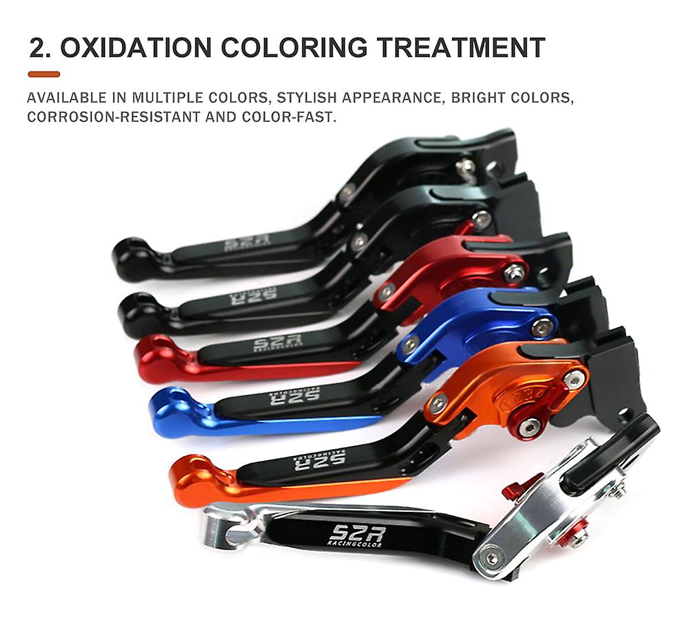 Διευθετήσιμος μοχλός φρένων λαβών μοχλών συμπλέκτη μοτοσικλετών για τα εξαρτήματα Loncin Voge 300 Rally Gy 300gy 300rally Rally300