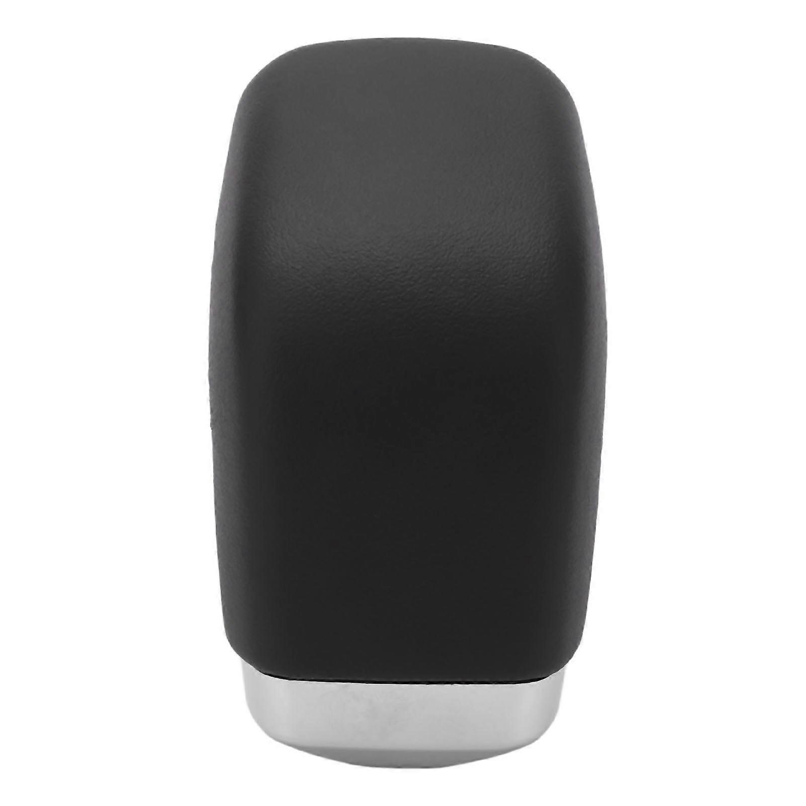 Car Automatic Gear Shift Knob Matt Black Artificial Leather Glossy Base Replacement For 4runner Avalon Camry