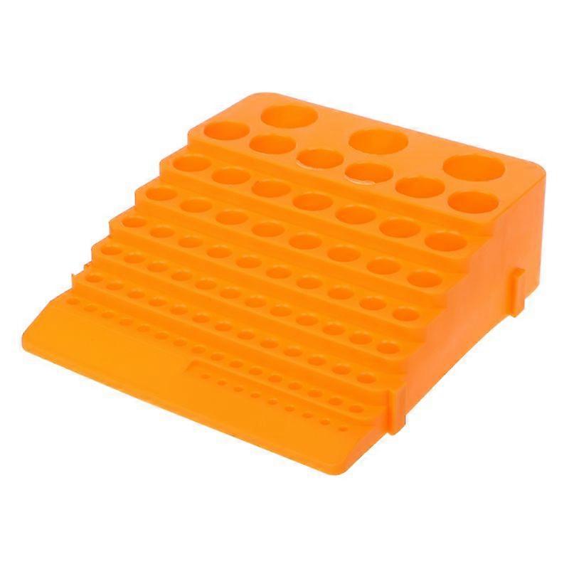 84 Holes Multifunctional Thickened Milling Cutter Reamer Drill Bit Storage Box T