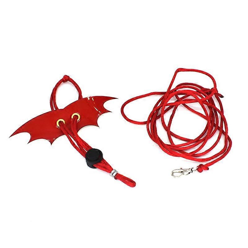 Adjustable Lizard Leash Set Harness with Wings for Small Reptiles Hamsters