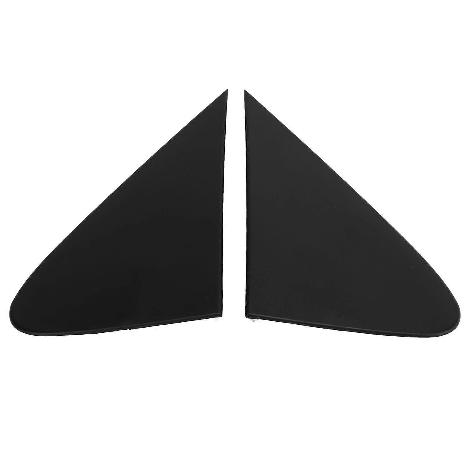 2Pcs Side View Mirror Fender Corner Trim Cover 60118 12010 Durable Side View Mirror Trim Corner Triangle Fender Fit for Corolla