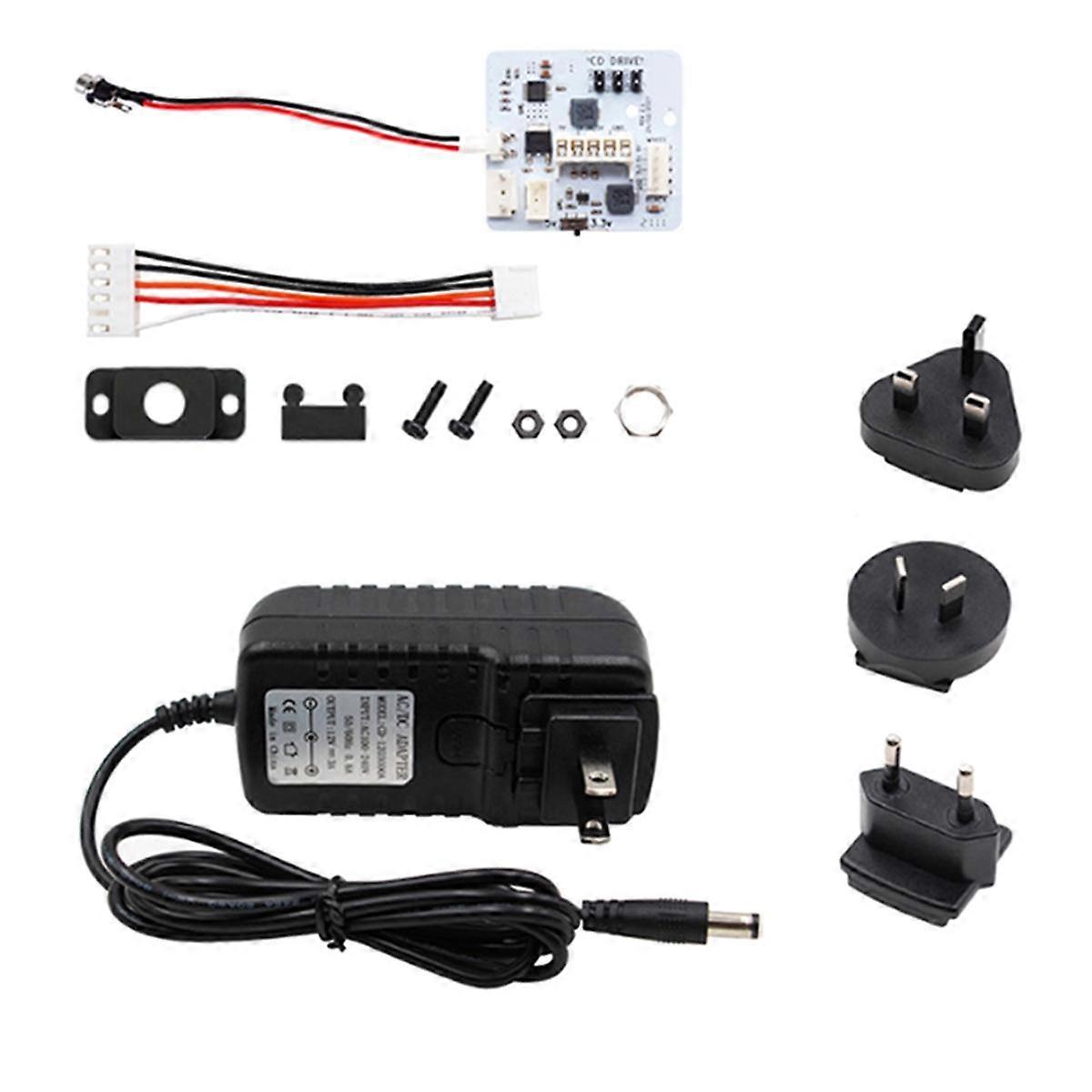 Rev2.1 PSU 12V電源ボード(Saturn用PSUゲームコンソール)の部品を交換(US EU UK AUプラグ)A
