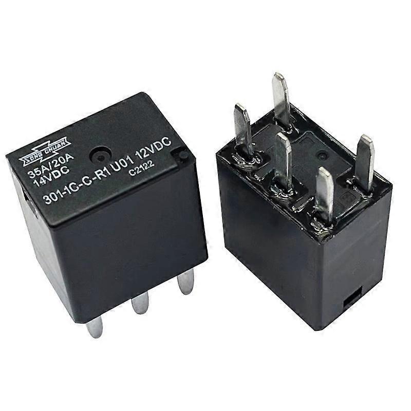 12v Dc 301-1c-c-r1 U01 Automotive Relay 35a/20a 5feet Coil Bistable Latching Relay Dpdt 30vdc 2a 1a 125vac Hfd2/005-s-l2-d Realy