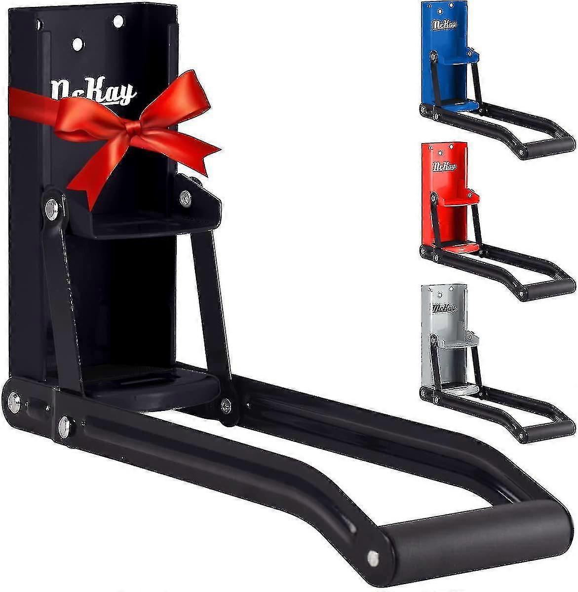 16 أوقية. يمكن معدنية كسارة، الثقيلة الجدار محمولة على محطم للألمنيوم سيلتزر، الصودا، علب البيرة وزجاجات لإعادة التدوير - أسود