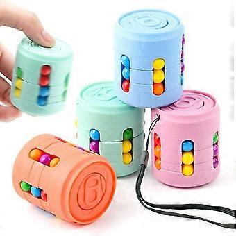 Fidget Spinner Magic Colorful Beans Finger Spinning Relieves Stress Decompression Tool