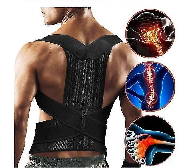 Soporte de espalda del corrector de postura ajustable