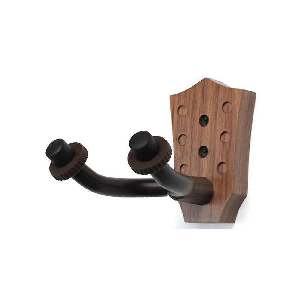 Multi-Styles Guitar Wall Mount Hanger Non-Slip Instrument Rack Holder for Folk Guitar Headstock