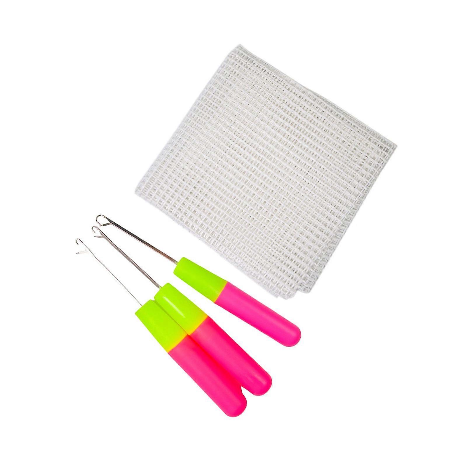 Mesh Cloth for Latch Hook Carpet Grid Cloth for Tapestry Cross Stitch Carpet 50cmx100cm