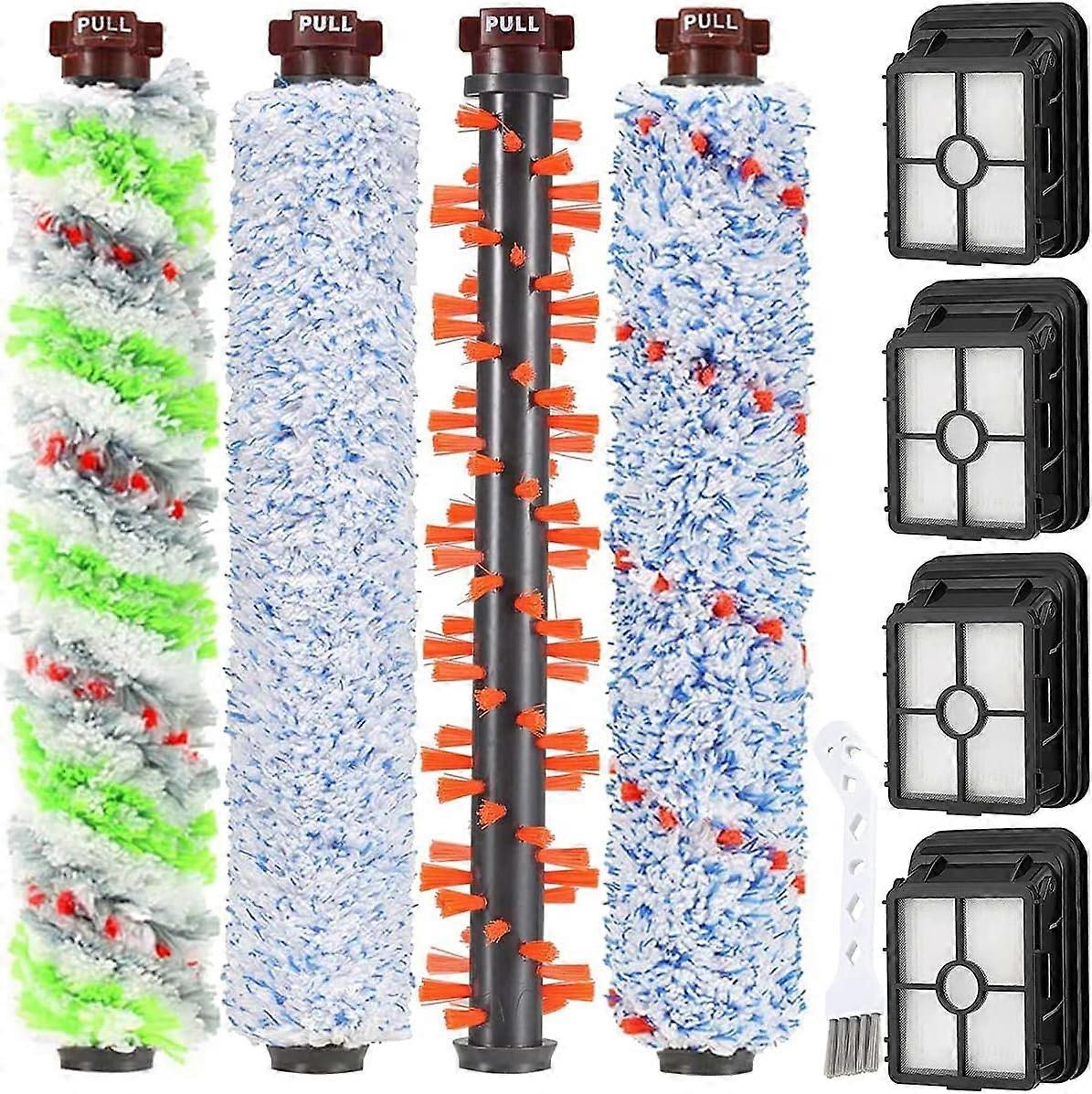 Replacement Parts For Bissell Crosswave 1866/1868/1926/1785, 1 Multi-Surface Brush Roll 1 Carpet Brush Roll 1 Floor Brush 1 Brush Roll