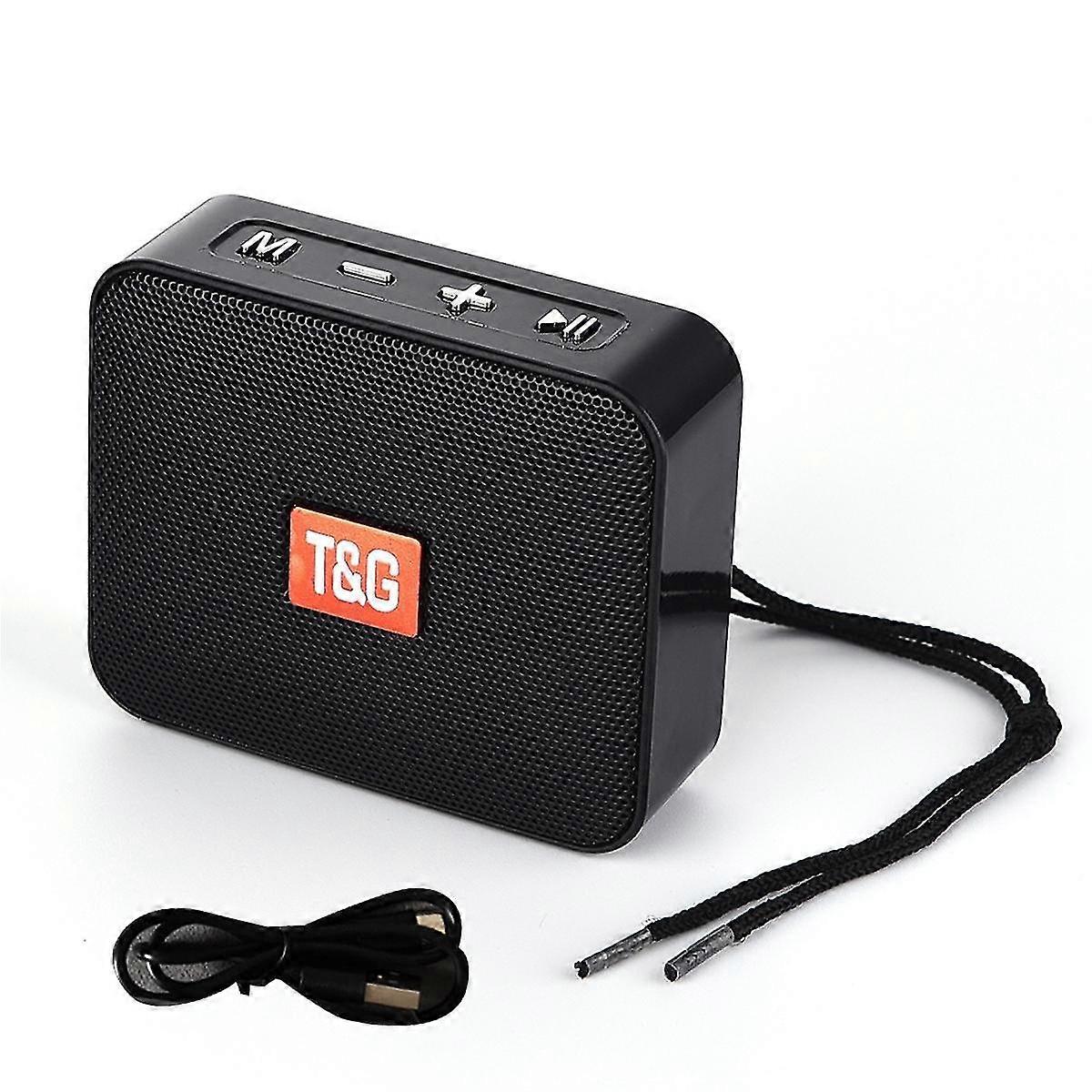 166 Mini Portable Wireless Bluetooth Speaker, Multi-Functional Portable Mini Speaker Support USB T