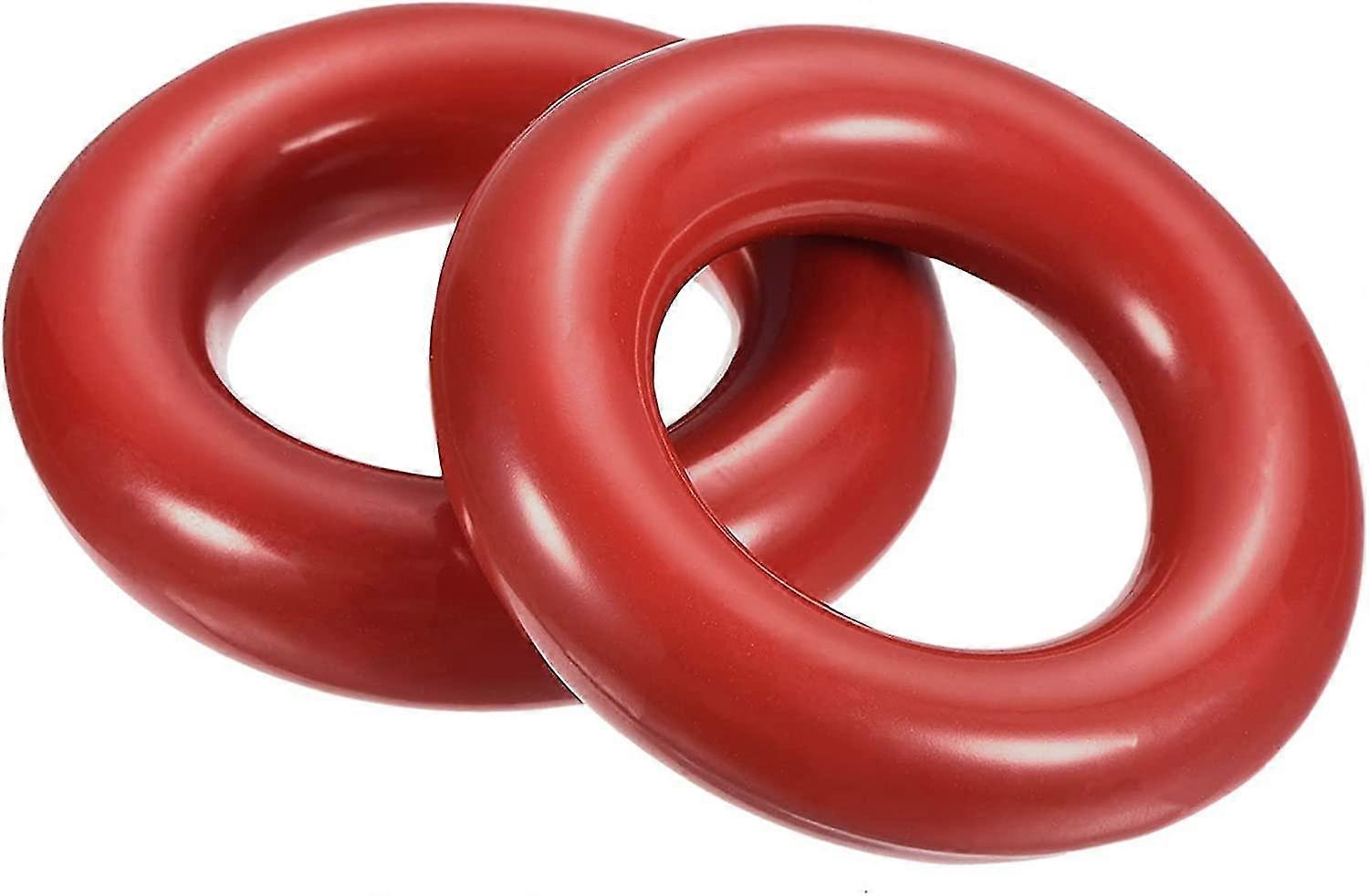 Golf Club Swing Weight Ring, Training Swing Practice Aid Warm Up Donut For Golf Trainer Beginnersred2pcs
