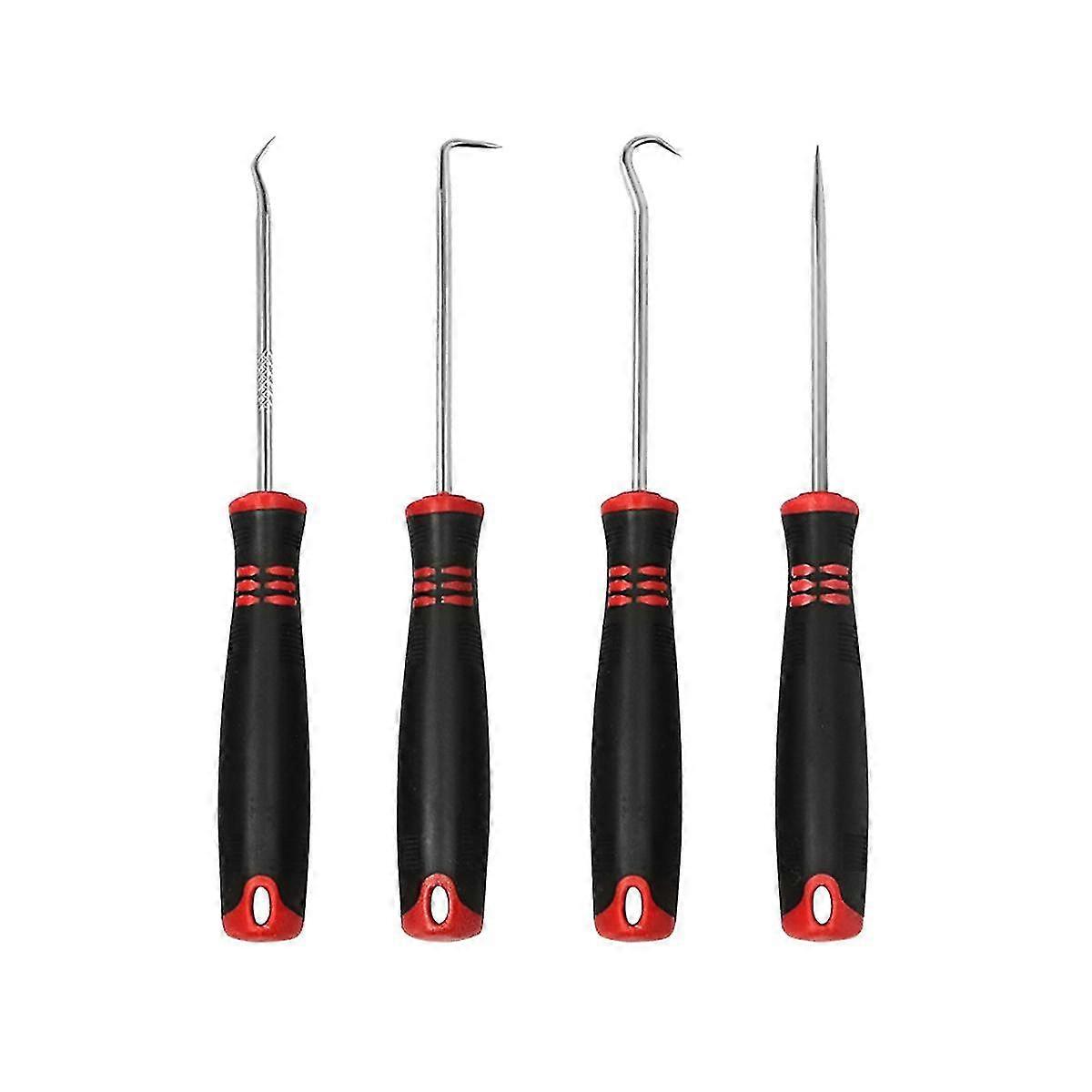 4-pack Precision Hook And Pick Set For Automotive Hand Tools