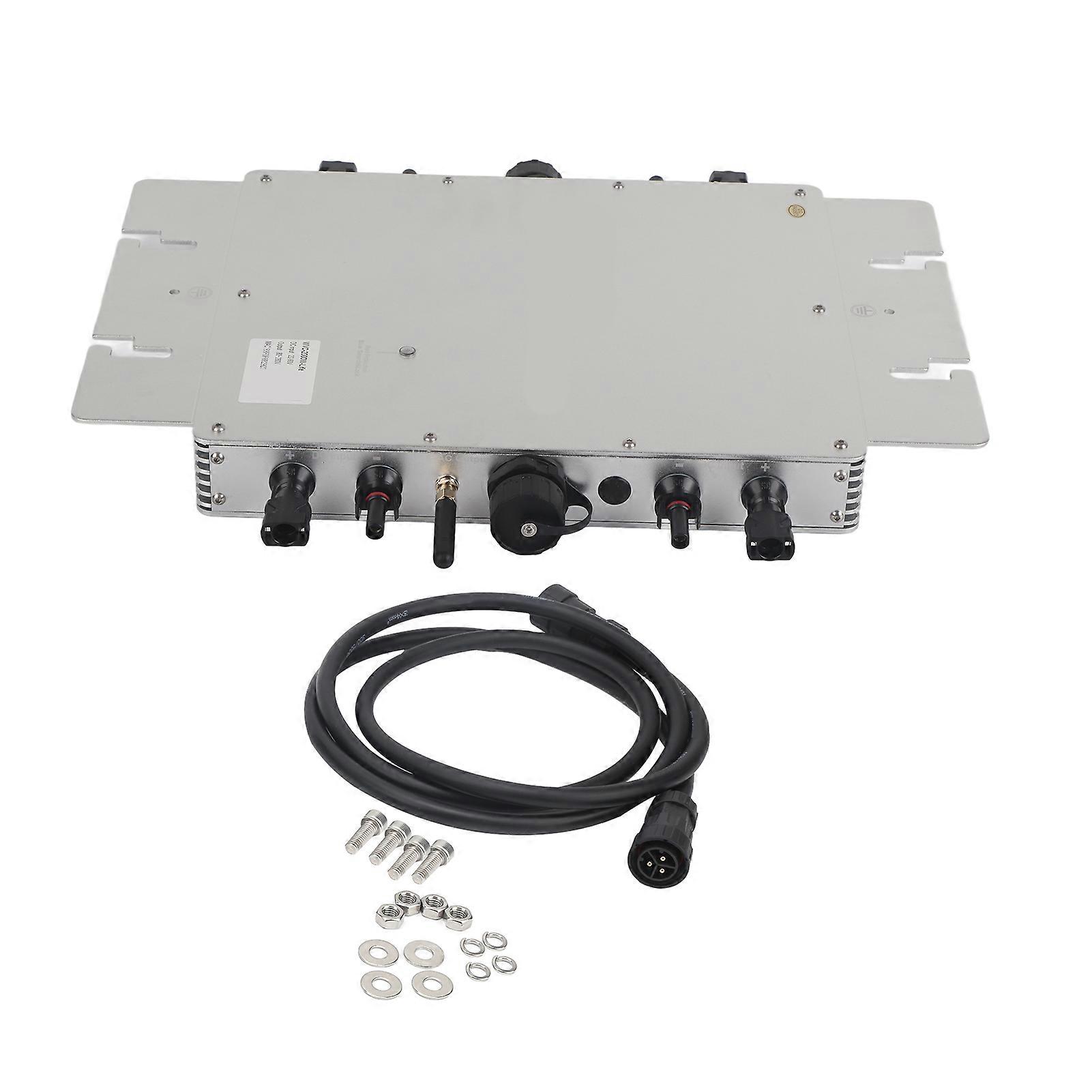 Solar Grid Tie Micro Inverter WIFI Control 120/230V Automatic Identification WVC2000 2000W NO.9443
