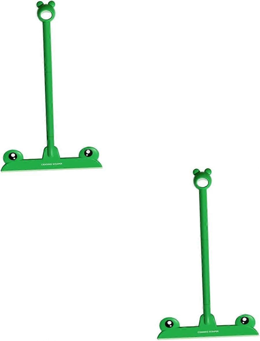 2pcs Glass Wiper Window Cleaning Tool Shower Glass Squeegee Bathroom Squeegee Small Window Squeegee Plastic Squeegee