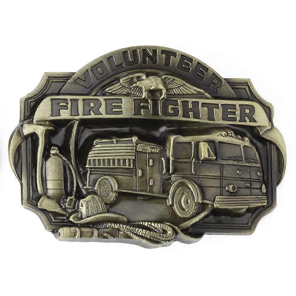 אבזם חגורה כבאי כבאית מכבי אש חגורת מכבי אש רכיבי DIY אביזרי חגורה בעבודת יד חגורת מותניים אבזם חירום אש