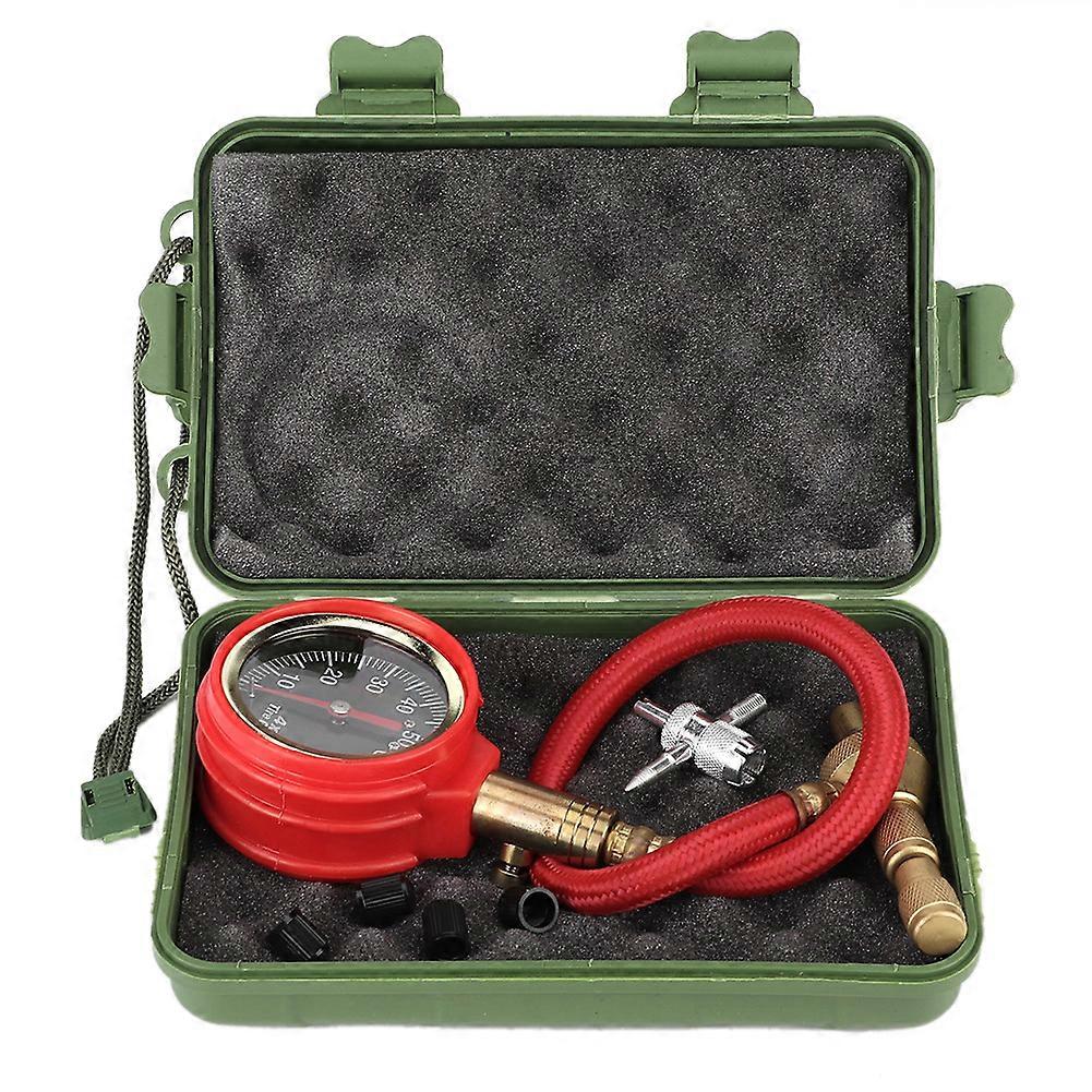 Portable Auto Car Tyre Tire Air Pressure Gauge Dial Meter Tester High Accuracy