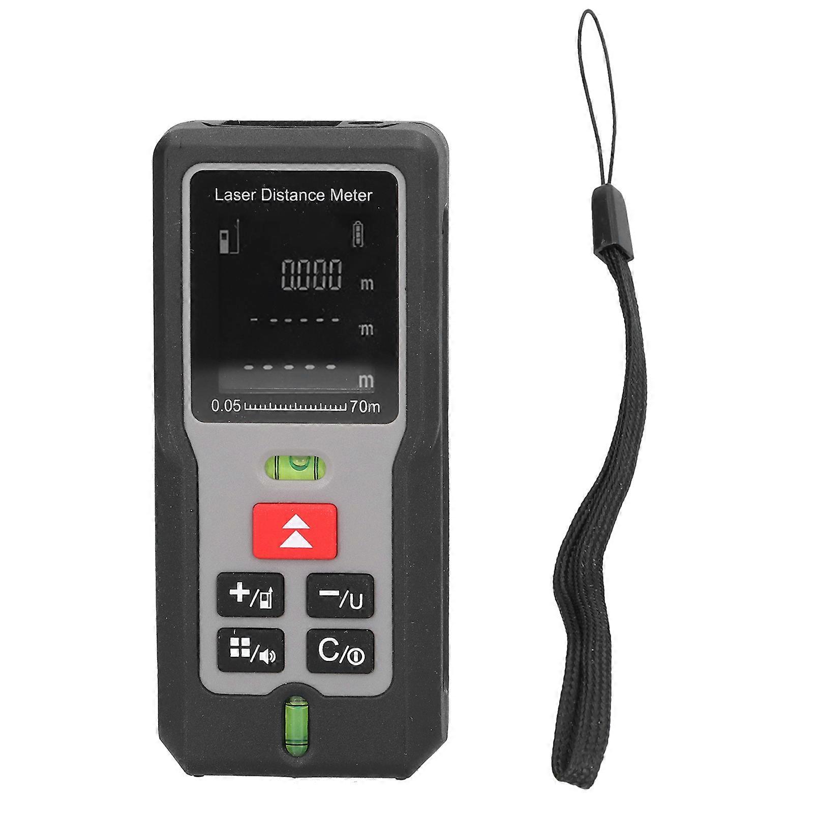 Für M70 Hochpräzises Laser-Entfernungsmessgerät 70m Infrarot-Entfernungsmesser-Messwerkzeug