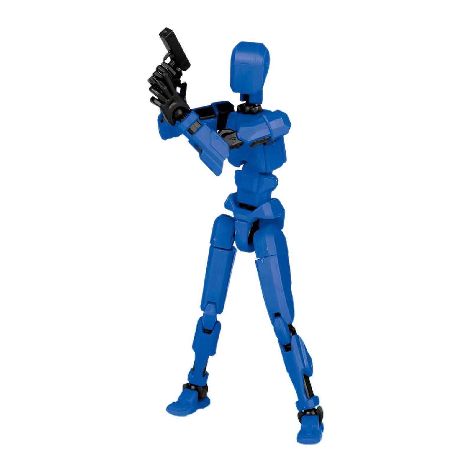 Action Figure Action Figure Printed Movable 13 Articulated Robot Dummy Action Figures Valentines Gifts For Him Home Decor