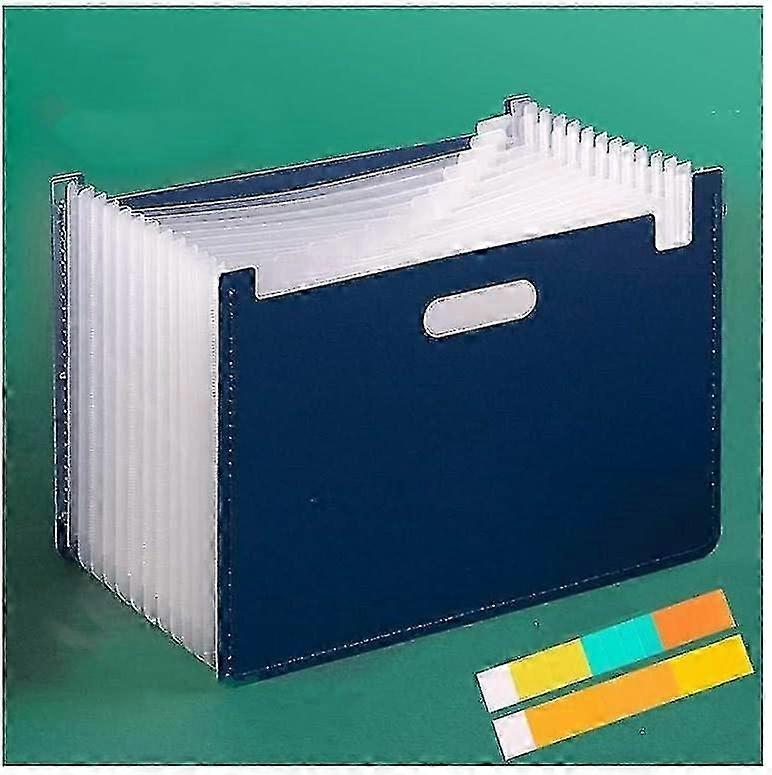 Student Multi-layer Folders,-blue