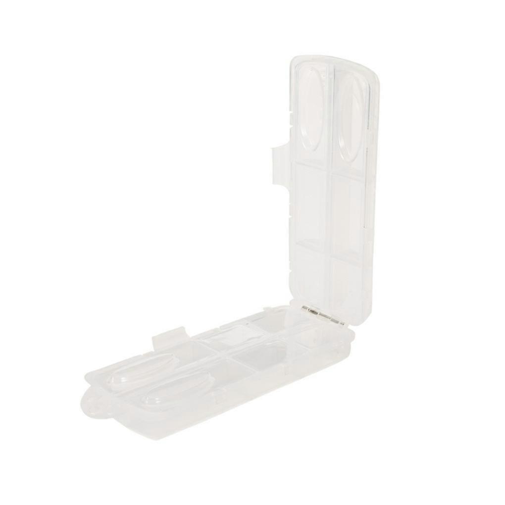 Fishing Tools Transparent Storing Box Lightweight Portable Storing Box for Storing Small Fishing Tools