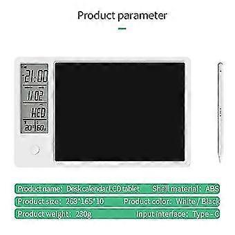 Multi-function Electronic Calendar Desktop Calendar Lcd Handwriting Board Office Memo Desktop Ornam