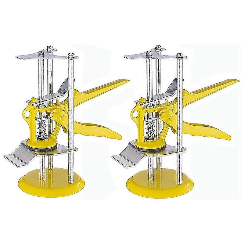 ,Hand Jack,Tile Leveling System,Spacers,Wall Ceramic Tile Locator Tiling Installation Tools, 2 Pcs