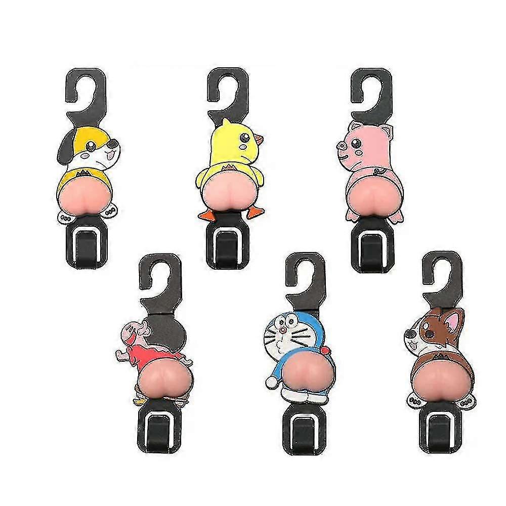 Creative Car Rear Seat Back Hook Multifunctional Car Interior Accessories Hanger