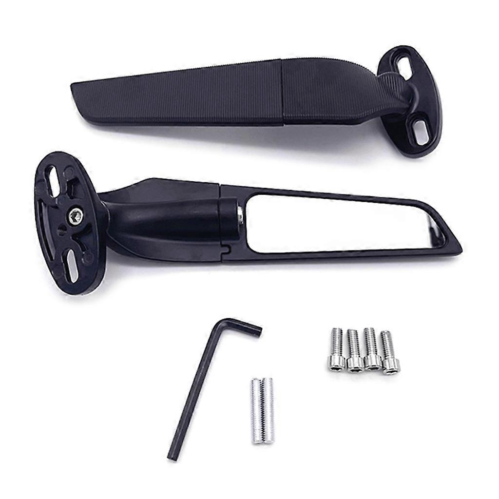 Rearview Mirror for Bike Motorcycle Handlebar Mount 360 Rotatable Adjustable