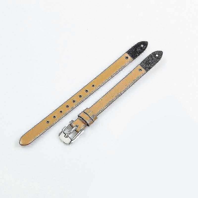 8mm Women's Strap For Fossil Es3861 3269 Watch Strap Genuine Cowhide Leather