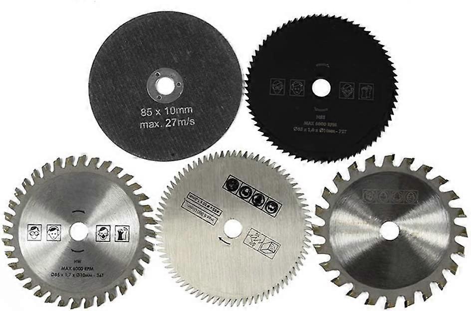 5PCS/Set 85mm Diameter 10mm Rotary Inner Diameter,Circular Saw