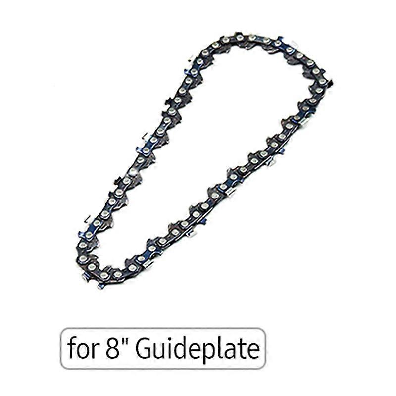 4 polegadas 6 polegadas 8 polegadas mini motosserra de aço correntes elétricas motosserras acessórios correntes substituição mini motosserra elétrica correntes