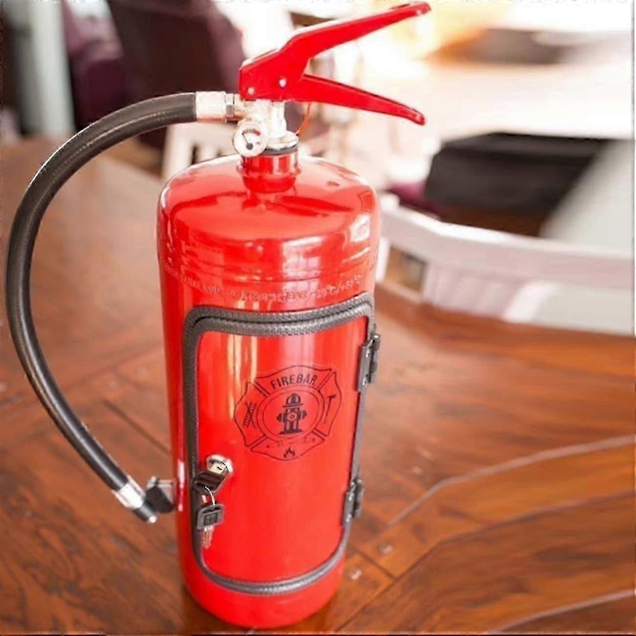 Mini Bar Wine Cabinet Fire Extinguisher Shape Wine Cabinet Storage ...