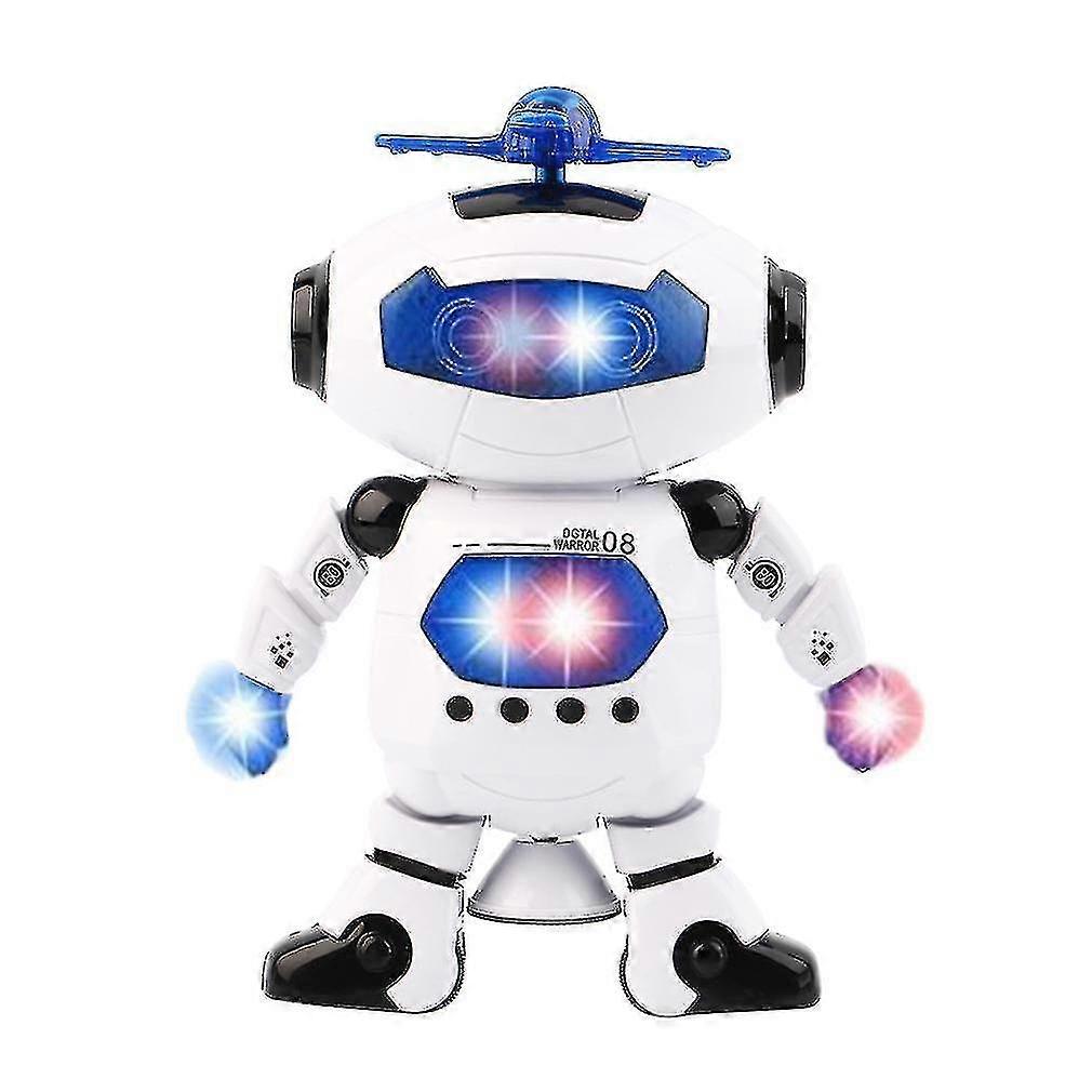 Electric Smart Space Walking Dancing Robot Children Music Light Toys Robots