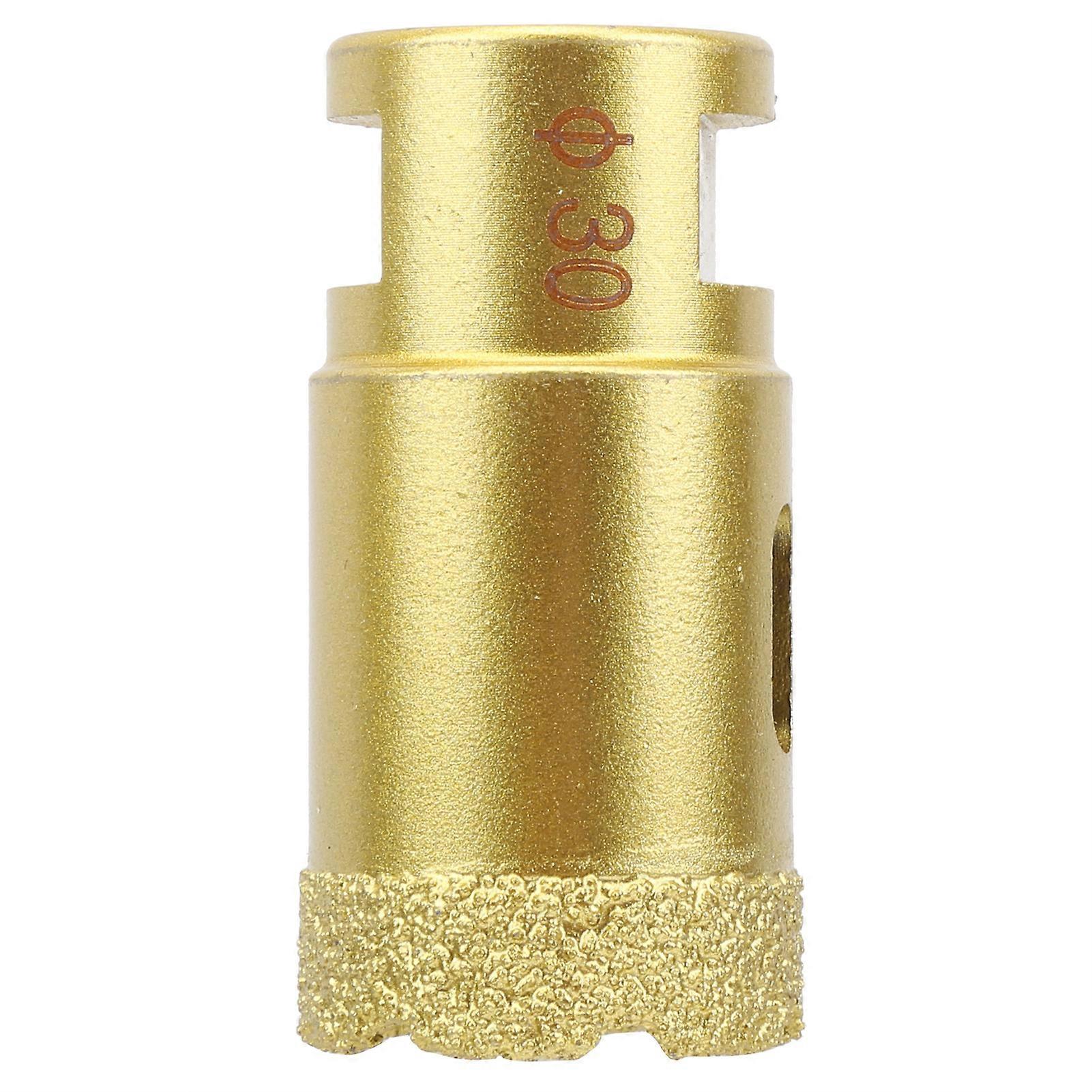 Diamond Hole Saw Drill Bit Brazing Opener Drilling Marble Concrete Tools M14 30mm
