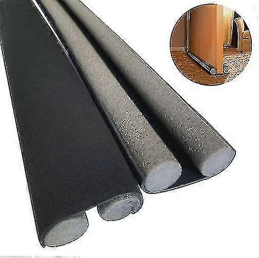 Twin Door Draft Stopper For Door Insulation And Soundproofing