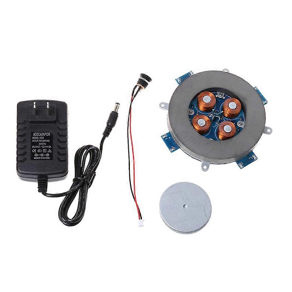 500g Magnetic Levitation Module Core DIY Kit Analog-Circuit Magnetic Board Suspension with Power Supply Adapter