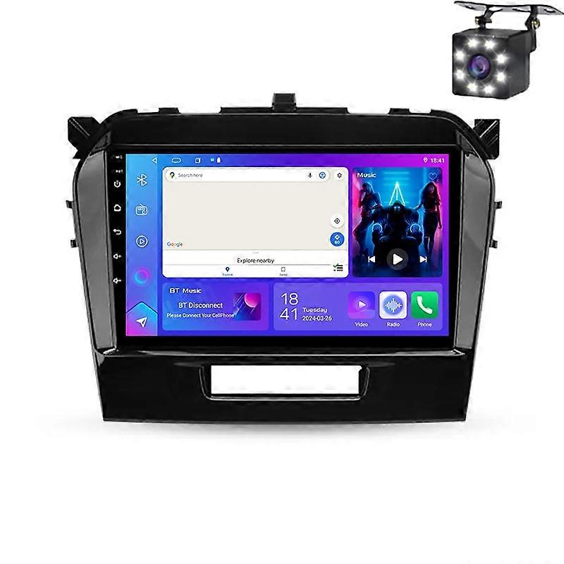 Car Radio Android For Suzuki Vitara 4 2014 - 2018 Multimedia Player Stereo GPS
