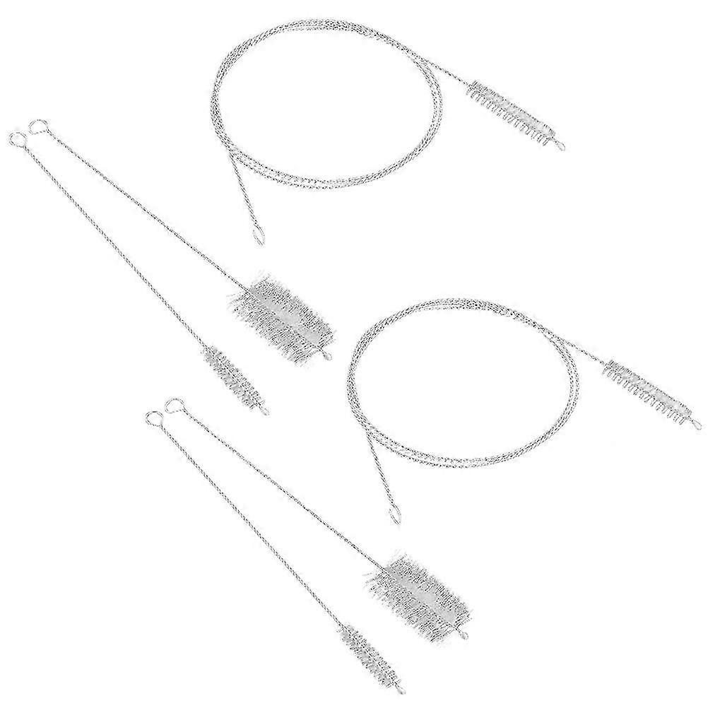 6pcs Household Bottle Cleaners Multi-function Test Tube Brushes Kettle Cleaners