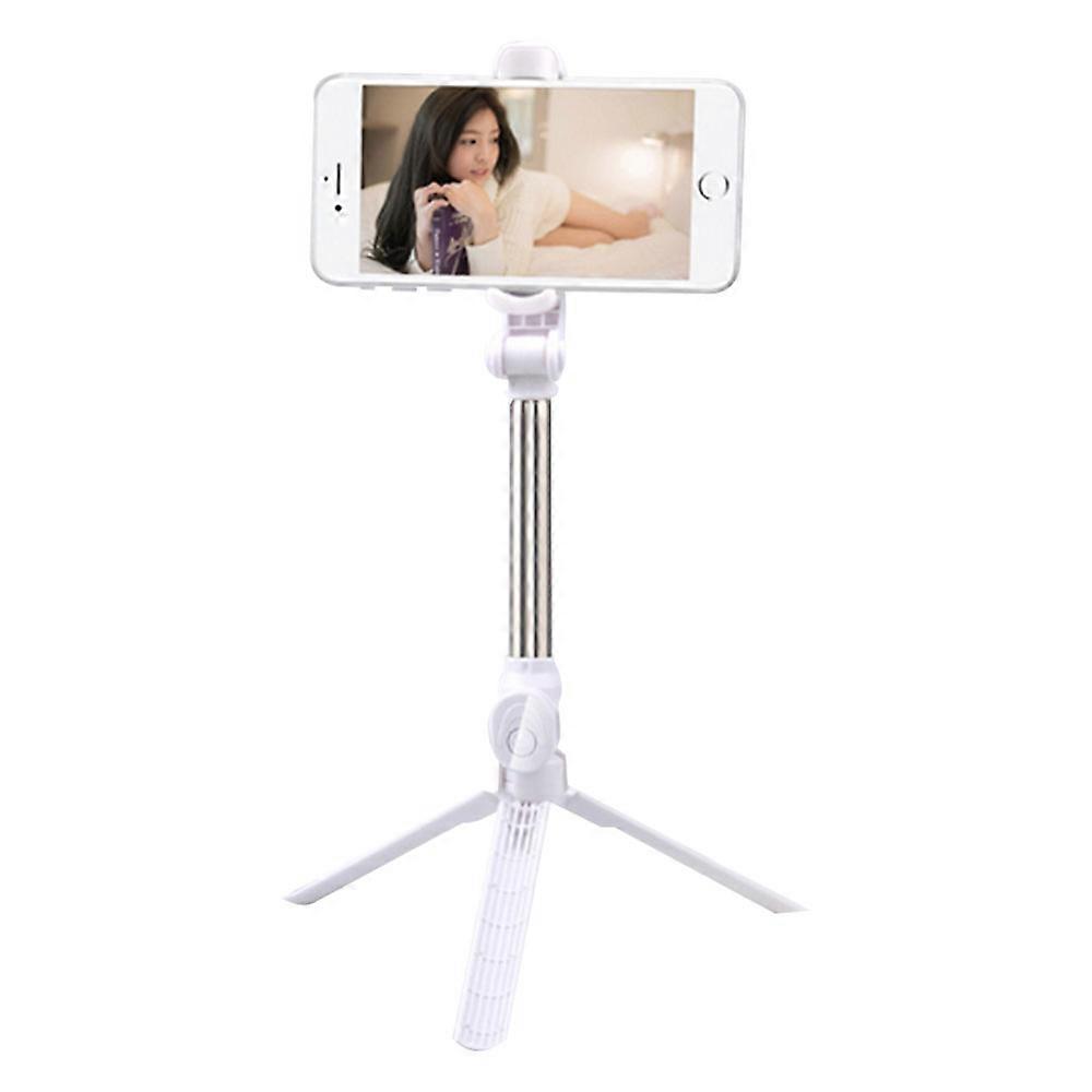 Treppiede estensibile per selfie stick con telecomando wireless staccabile e supporto per treppiede Selfie Stick per iPhone X / iPhone 8/8 Plus / iPhone 7/7 Plus, Galaxy S9 / S