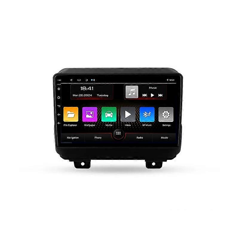 Car Radio For Jeep Wrangler 4 JL 2018-2019 Multimedia Video WIFI Navigation GPS
