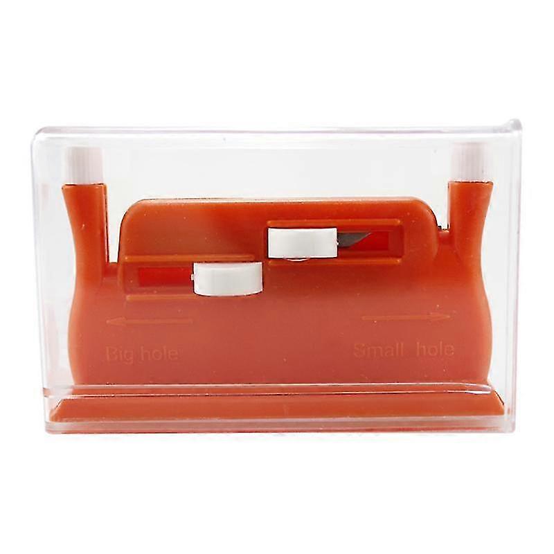 2Pcs Automatic Needle Threader, Sewing Needle Threader(Green+Orange)