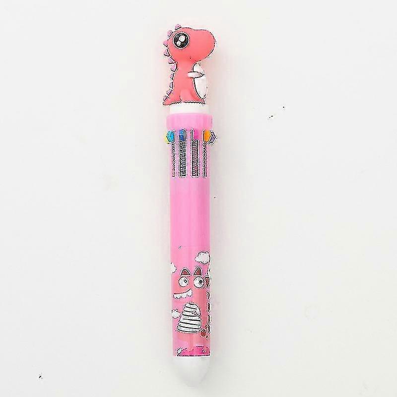 Multicolor Ballpoint Pen, Small Dinosaur Powder