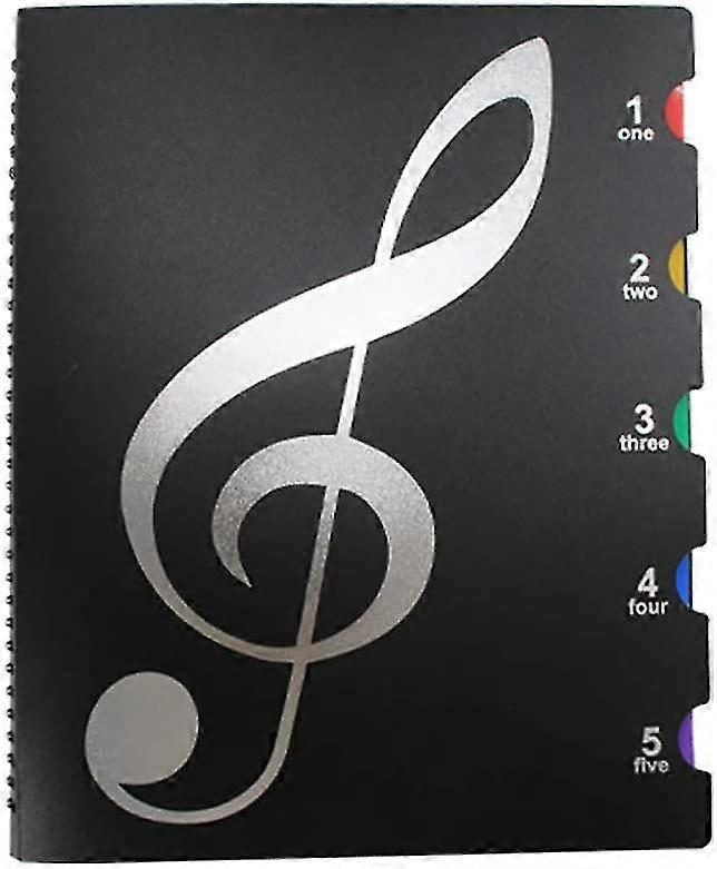 Multicolored Music Sheet Holders Music Folder File Paper Documents Storage Folder Classification