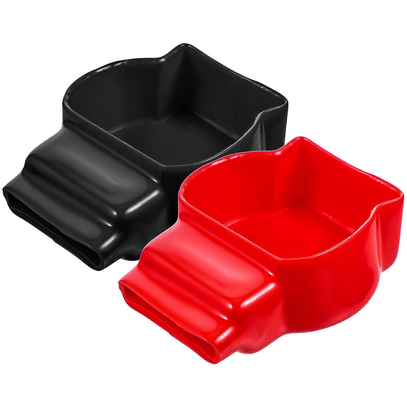 2pcs Battery Terminal Protector Battery Terminal Shim Insulation Terminal Cap