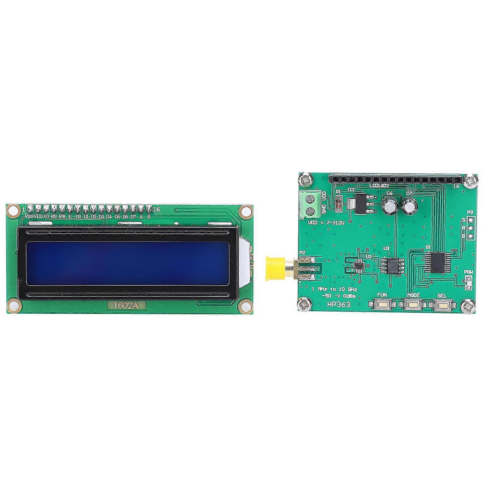 1MHz10GHz RF Power Meter with Power Test and Attenuation Value Measurement